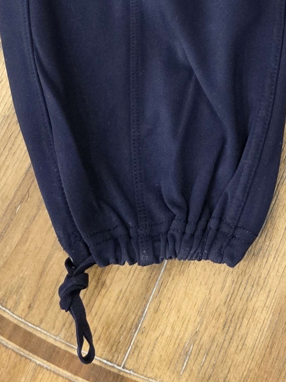 Athleta Metro Slouch Reflex Jogger Pants - Heather Charcoal, Charcoal & Blue, XL - Picture 15 of 15
